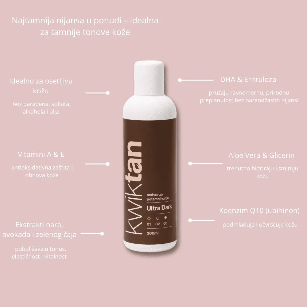 Sprej ten rastvor Ultra Dark - 200ml